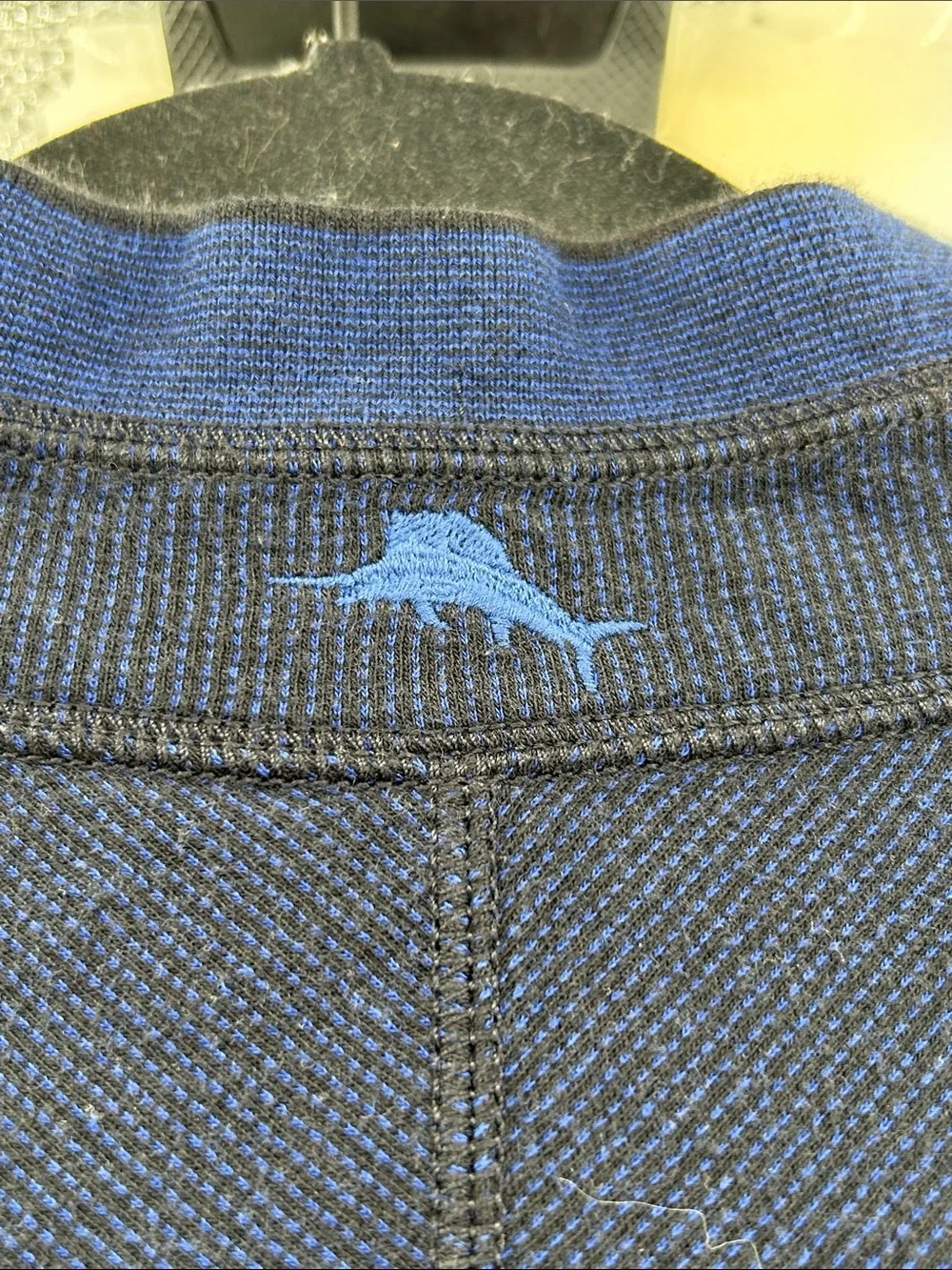 Tommy Bahama Reversible Full Zip Sweater Blue/Black Size XXL
